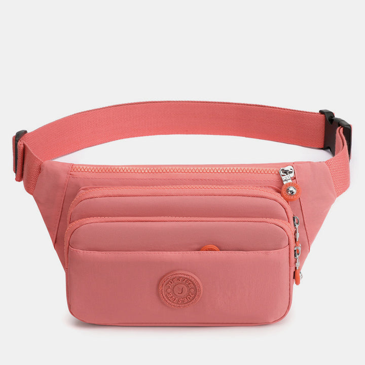 Multi Pocket Lightweight Crossbody Adjustable Waist Pack Phone Bag