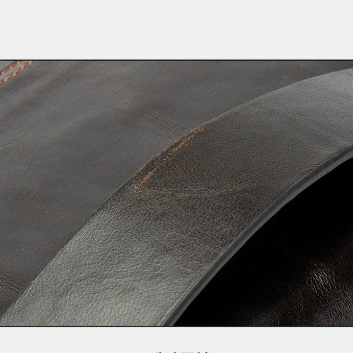 Large Capacity Genuine Leather Business Wallet