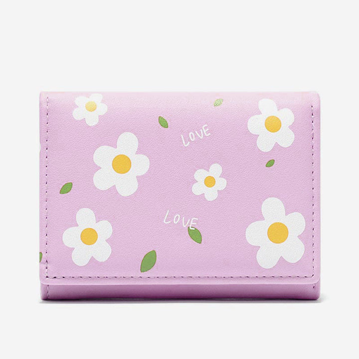 Multifunctional Flower Printing Wallet