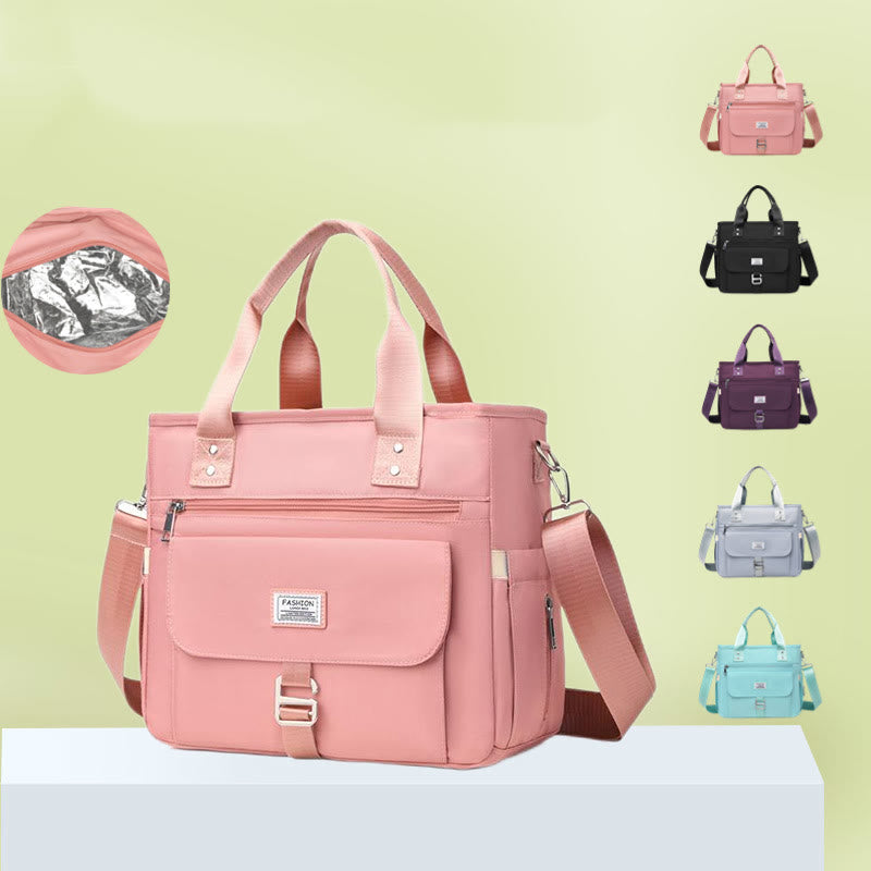 Tote For Outdoor Picnic Portable Multifunctional Waterproof Nylon Lunch Bag - image 10