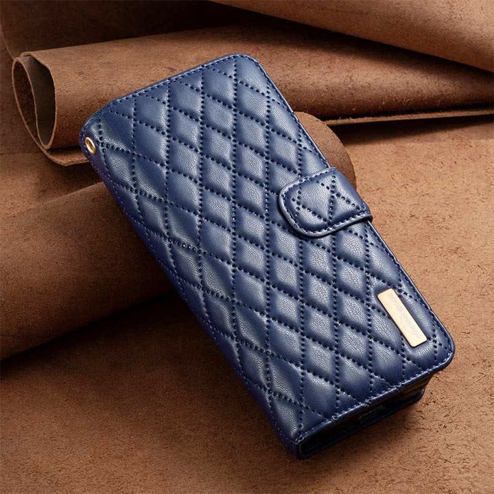 Unisex Luxury Leather Wallet Case Fits for Samsung Galaxy Z Fold 3 4 5
