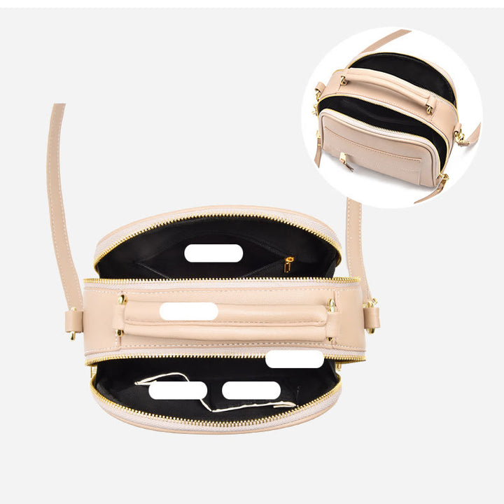Vegan Leather Purse For Women Classic Top-Handle Bag