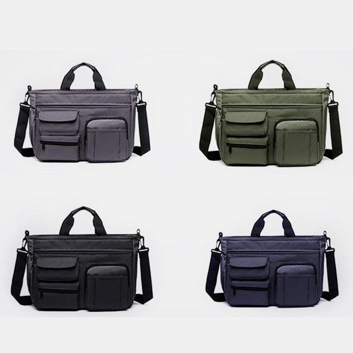 Water-Resistant Multifunctional Crossbody Laptop Handbag