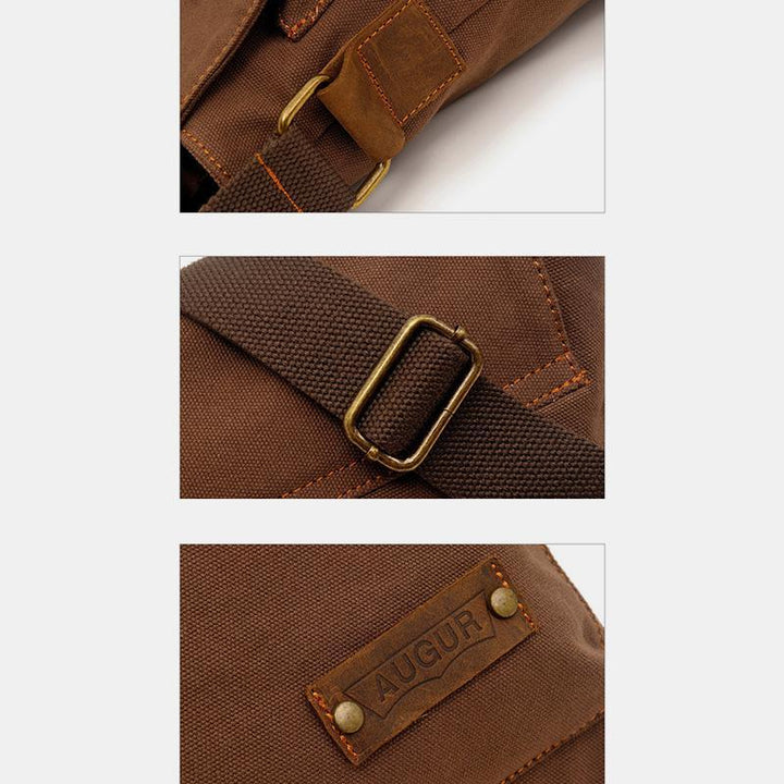Large Capacity Retro Canvas Crossbody Bag