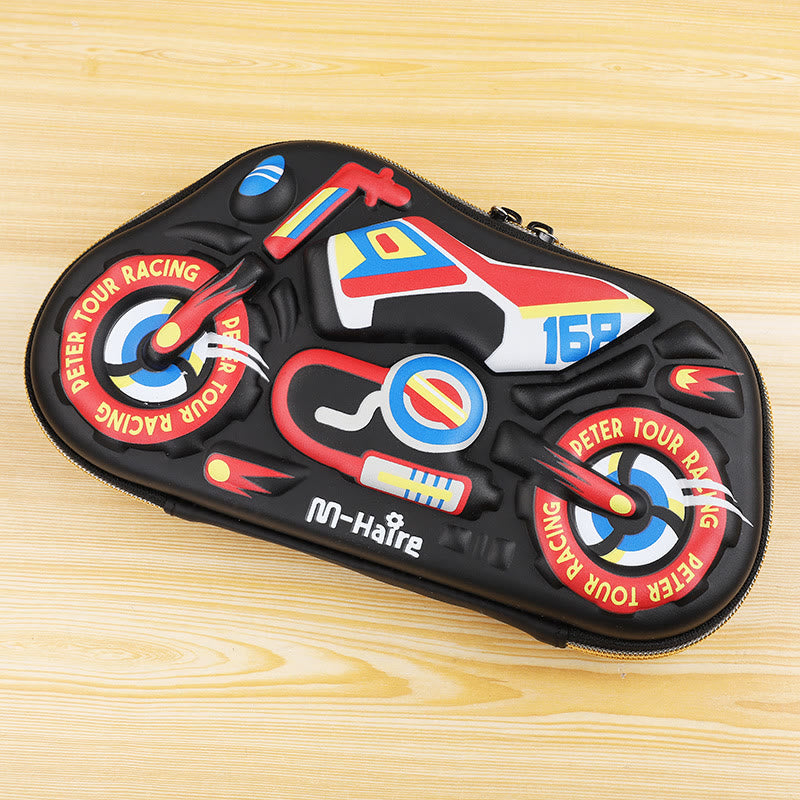 Pencil Case For Men Kids Creative Motor Shape School Case