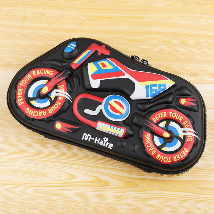 Pencil Case For Men Kids Creative Motor Shape School Case