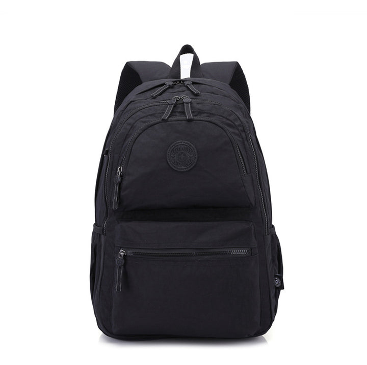Multi-Pocket Backpack Casual Daypack Laptop Backpack Bookbag for Women Student - Black - image 17