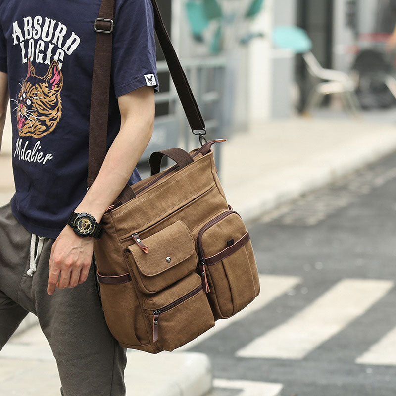 Multi-pocket Casual Messenger Bag - image 5
