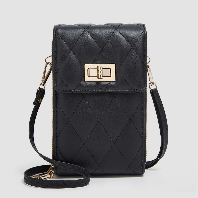 Phone Bag For Women Solid Color Slim Crossbody Coin Purse