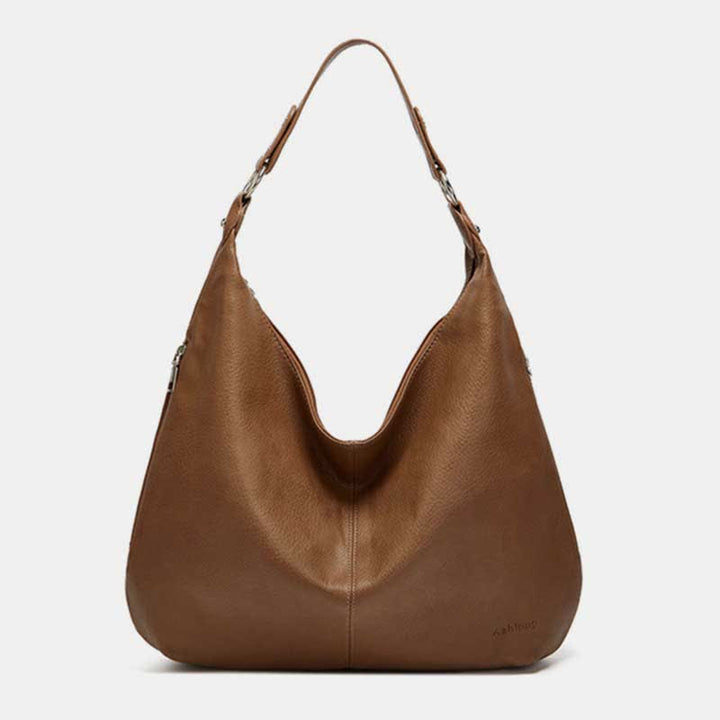 Large Soft Leather Hobo Bag Handbag Tote Everyday Purse for Women - SaddleBrown - image 21