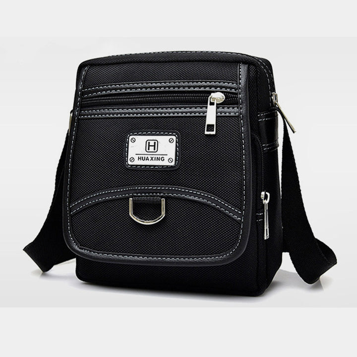 Casual Multi-Pocket Waterproof Messenger Bag