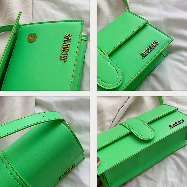 Shoulder Bag For Women Solid Color Square Elegant Dating Bag