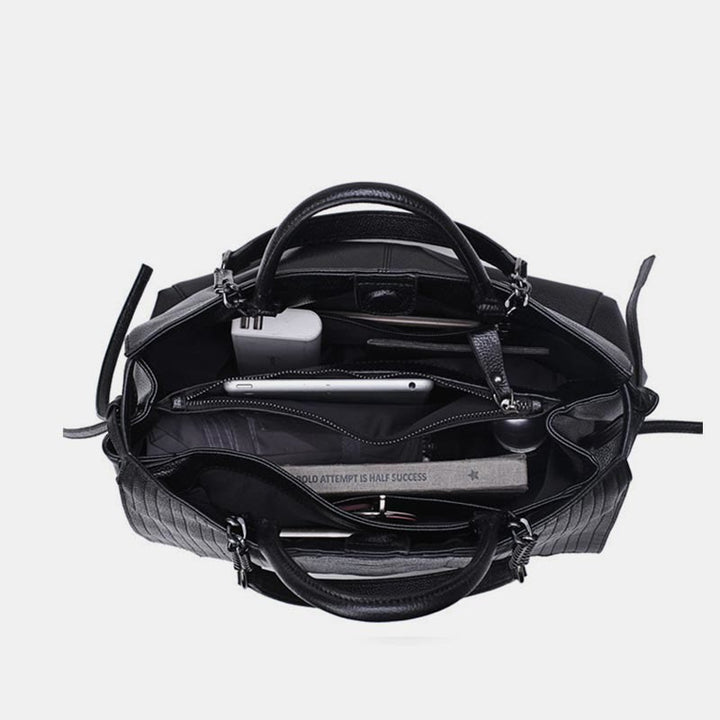 Tote Bag For Women Large Capacity Light Luxury Portable Shoulder Briefcase