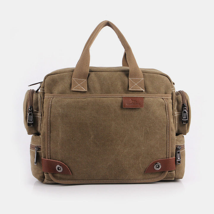 Large Capacity British Style Messenger Bag