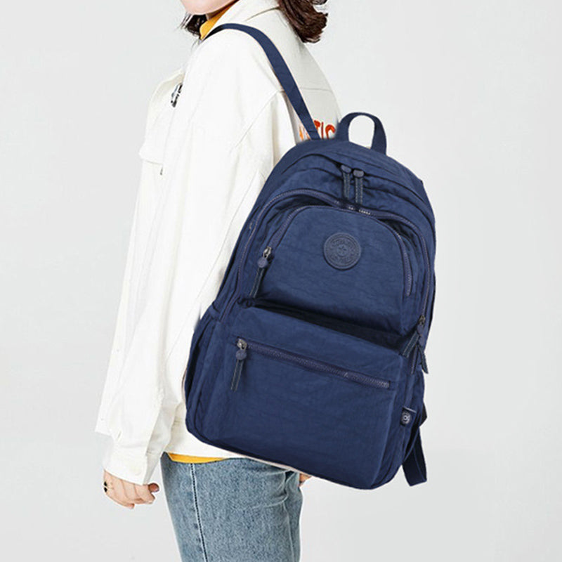 Multi-Pocket Backpack Casual Daypack Laptop Backpack Bookbag for Women Student - image 4
