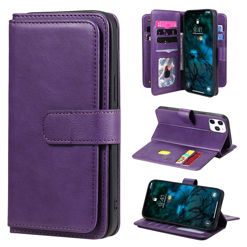 Wallet Case Lightweight Flip Case with Credit Card Holder - Indigo - iPhone7/8/SE2020/6/6s - image 14