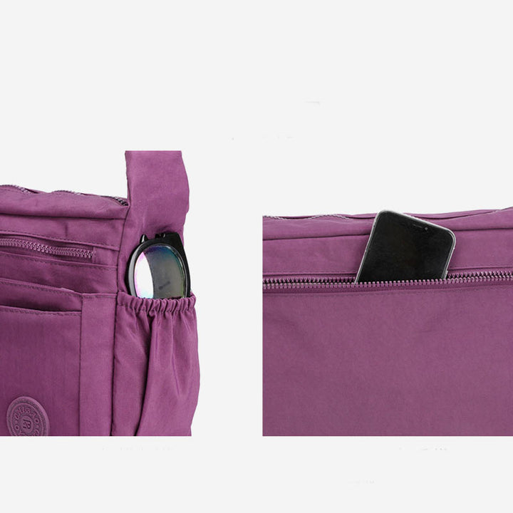 Multi-Pocket Large Capacity Waterproof Casual Crossbody Bag Shoulder Bag