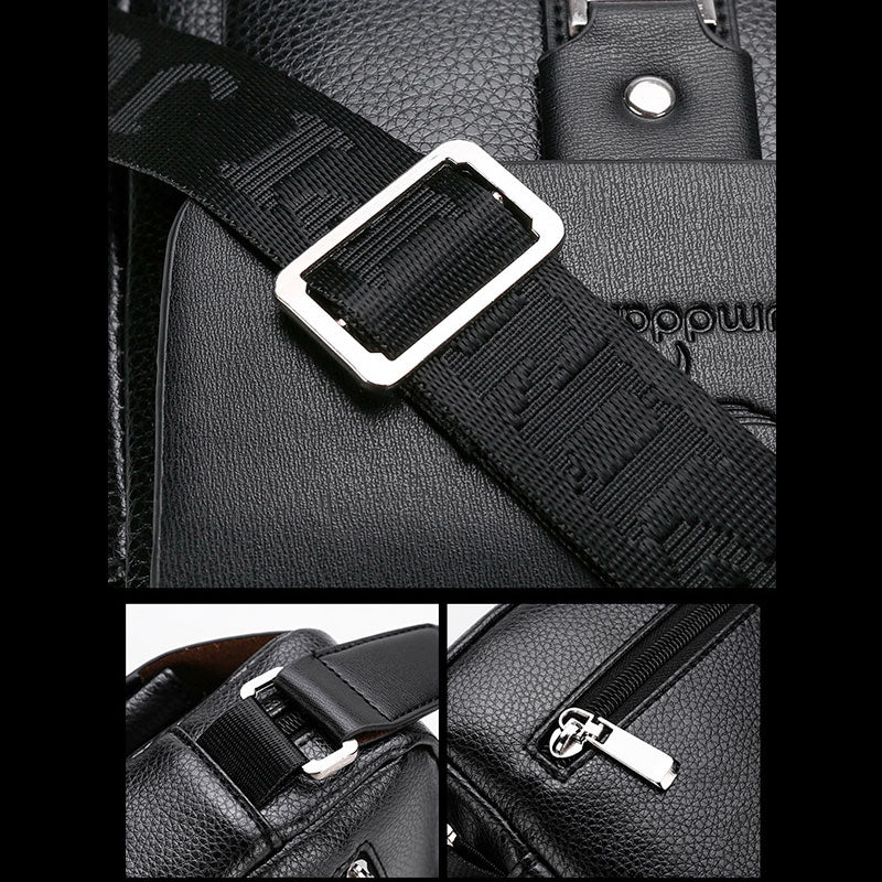 Large Capacity Retro Business Crossbody Bag