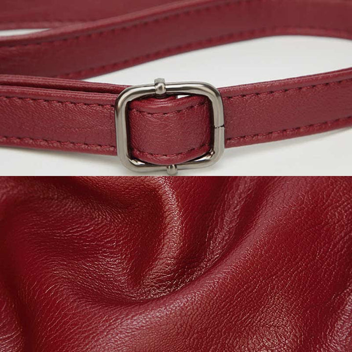 Faux Leather Tote Bag for Women Handbag Shoulder Purse Crossbody Bag
