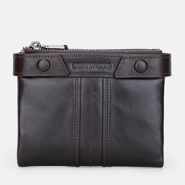 RFID Anti-Theft Multifunctional Genuine Leather Wallet
