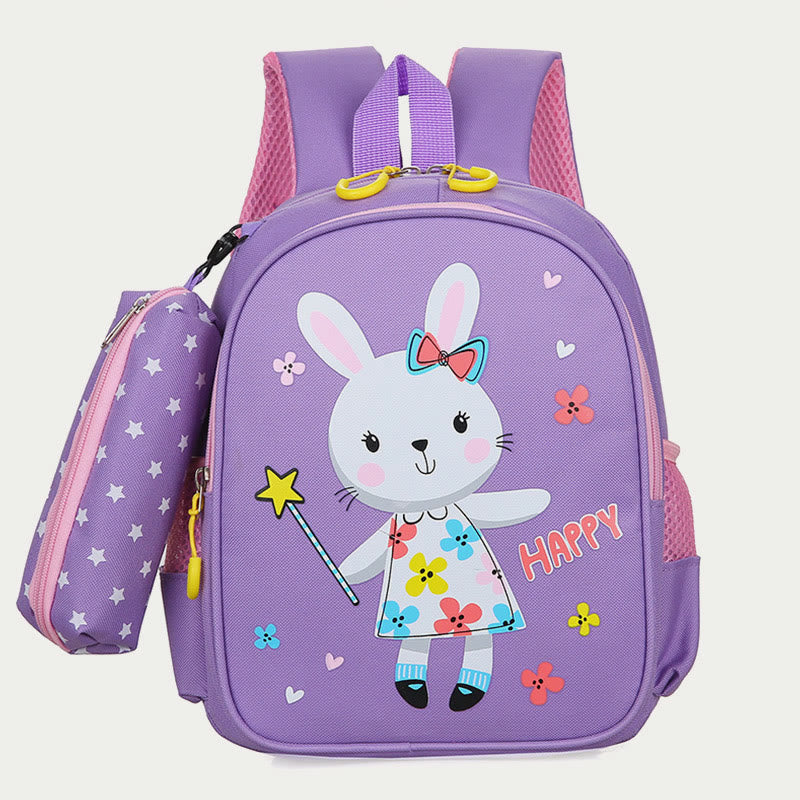Backpack For Kids Cartoon Printing Cute Unicorn Kindergarten Schoolbag
