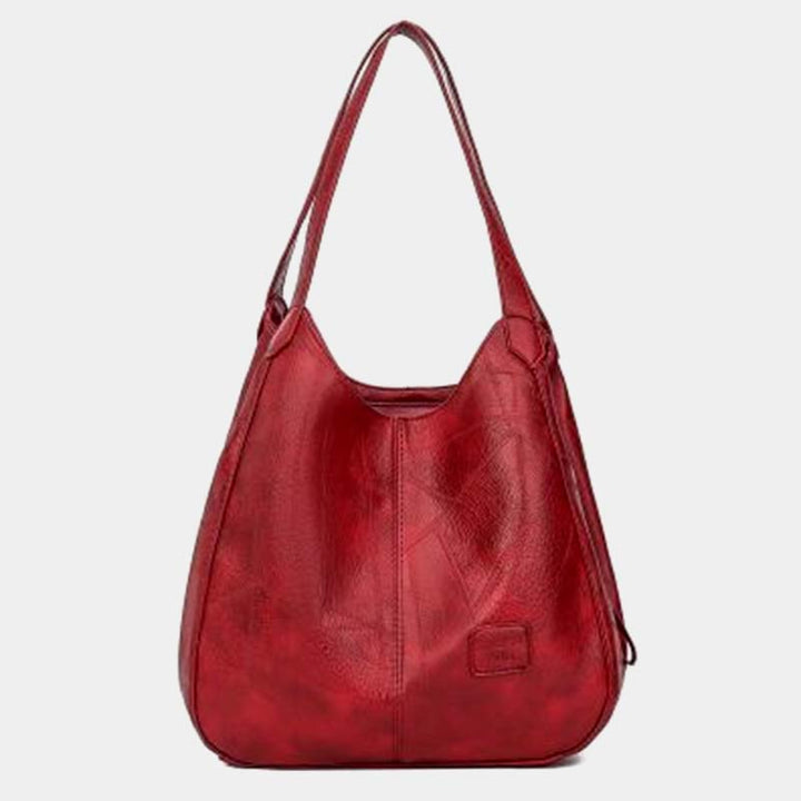 Large Capacity Simply Fashion Shoulder Bag Triple Layer Hobo Bag