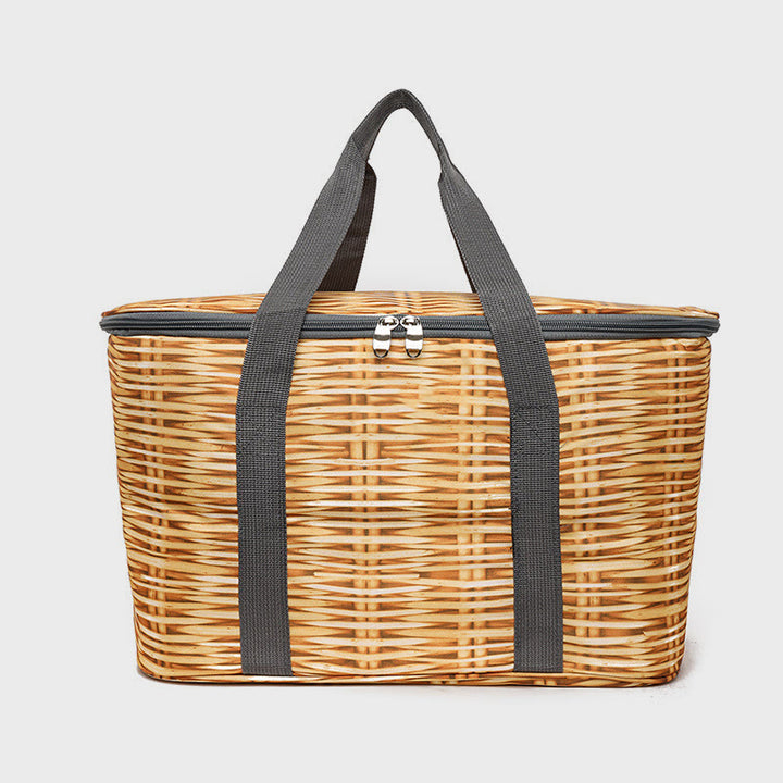 Cooler Bag For Travel Foldable Thicken Insulation Picnic Bag