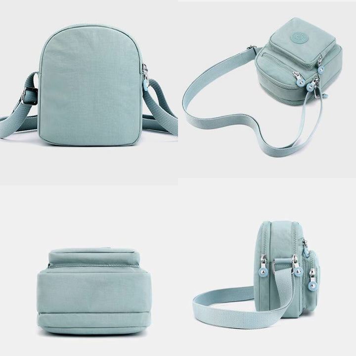 Multi-Carry Solid Color Crossbody Bag