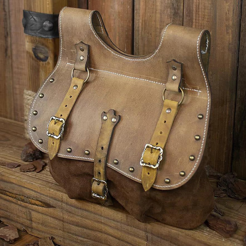 Vintage Waist Bag Medieval Cosplay Outdoor Belt Bag Tool Kit