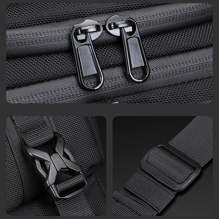 Multifunction Crossbody Bag Waist Pack for Men Multi Pocket Chest Bag