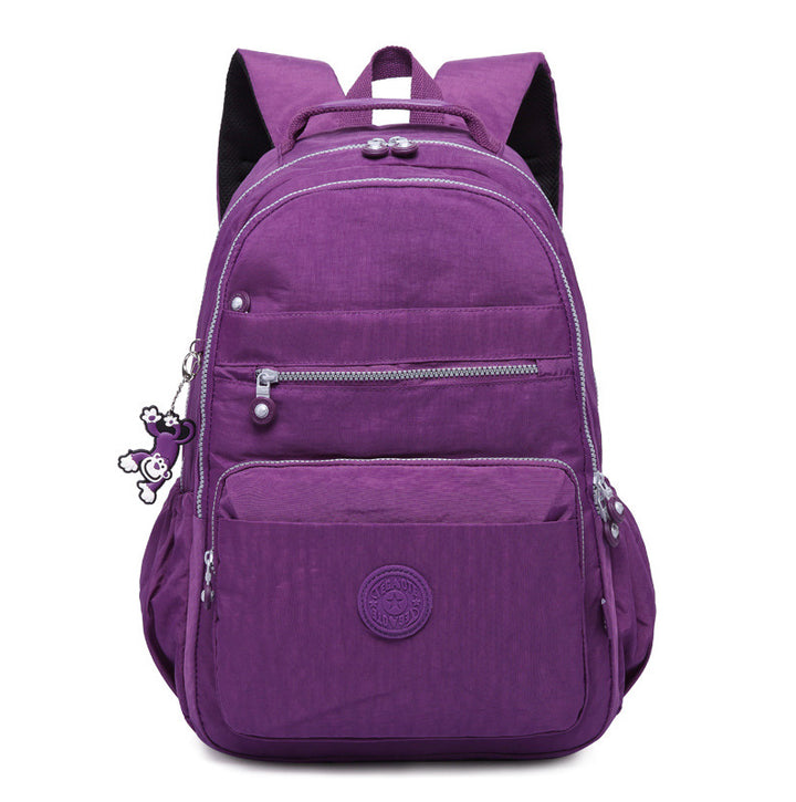 Waterproof Nylon Backpack Lightweight Sports Travel Daypack Multi-Color Optionals