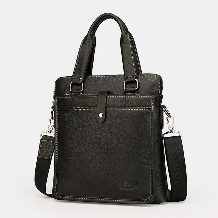 Business Briefcase for Men 14" Laptop Handbag Lightweight Slim Messenger Bag