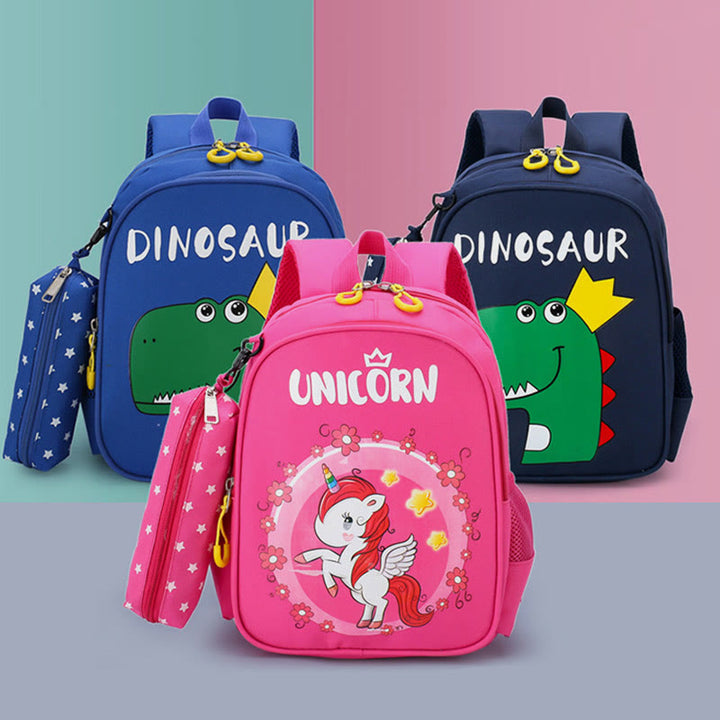 Backpack For Kids Cartoon Printing Cute Unicorn Kindergarten Schoolbag