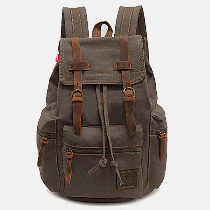 High Capacity Canvas Vintage Backpack