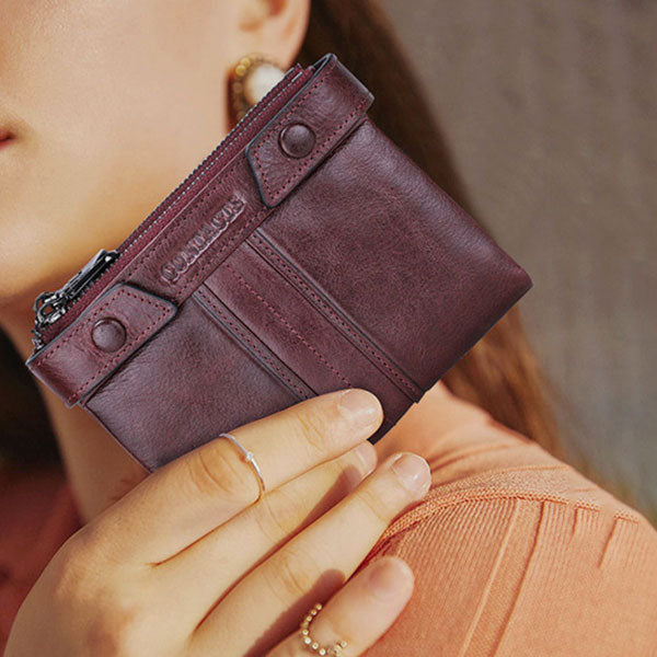 RFID Anti-Theft Multifunctional Genuine Leather Wallet