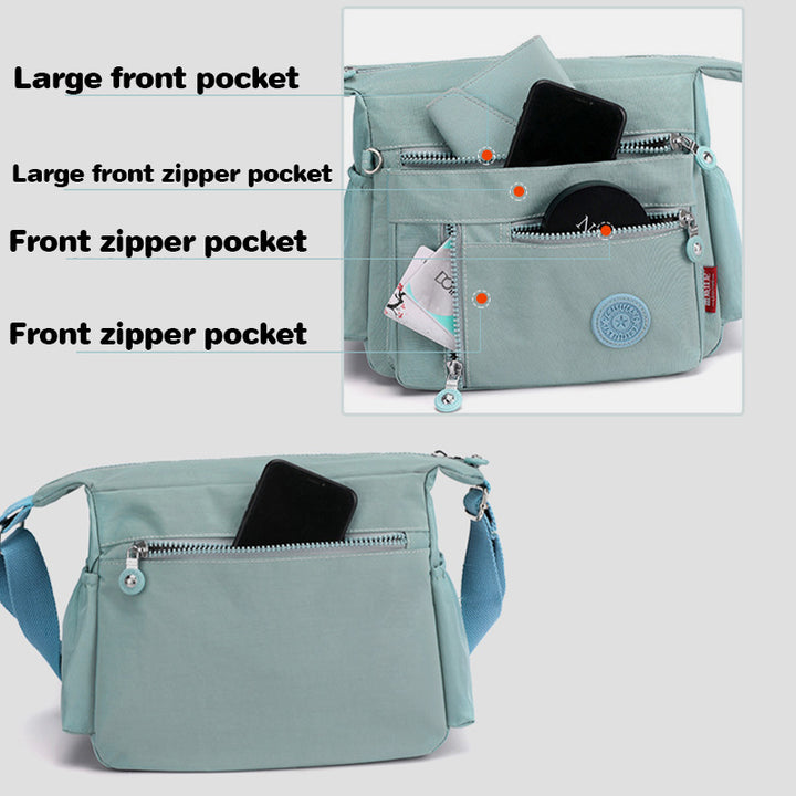 Large Capacity Multi-Pocket Waterproof Lightweight Casual Crossbody Bag - image 2