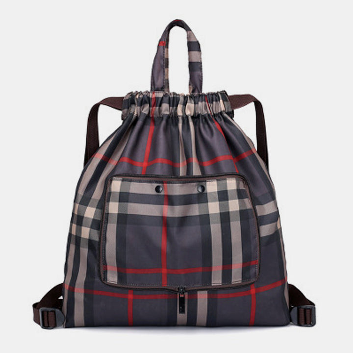 Multifunctional Foldable Backpack With Lanyard