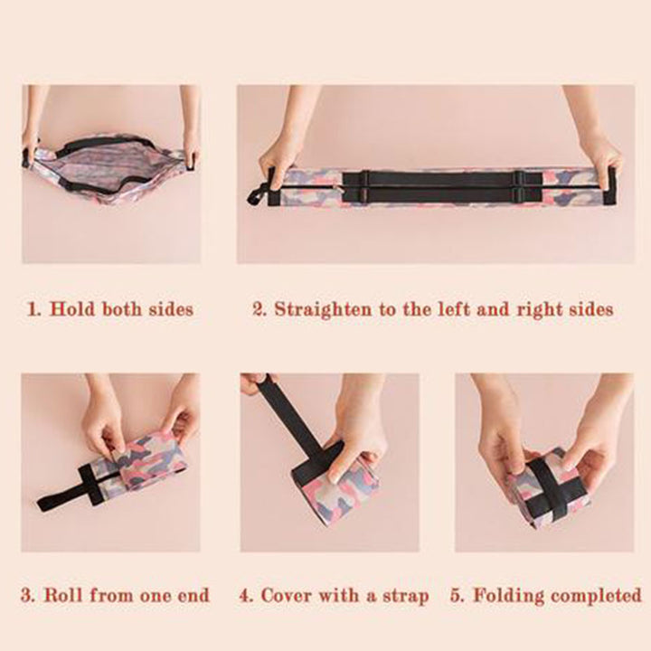 Large Capacity Foldable Travel Shoulder Portable Shopping Bag