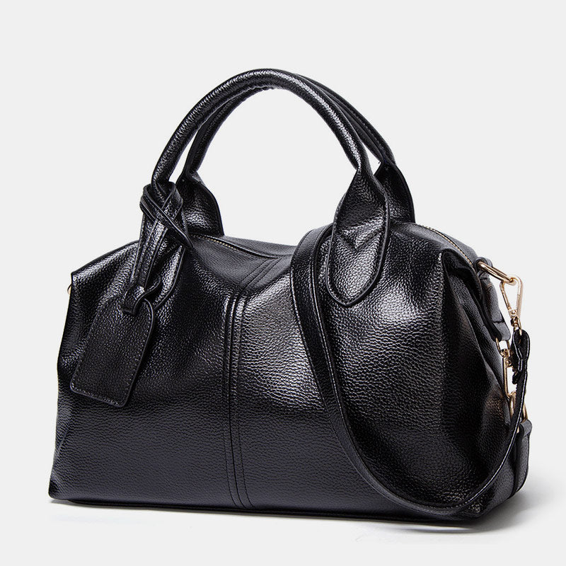 Large Capacity Elegant Boston Style Tote Bag
