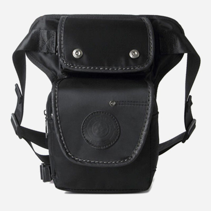 Retro Leg Bag For Men Outdoor Sports Canvas Crossbody Bag