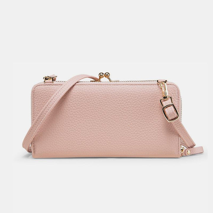 <Shipped within 24 hours> Kiss-lock Crossbody Phone Bag