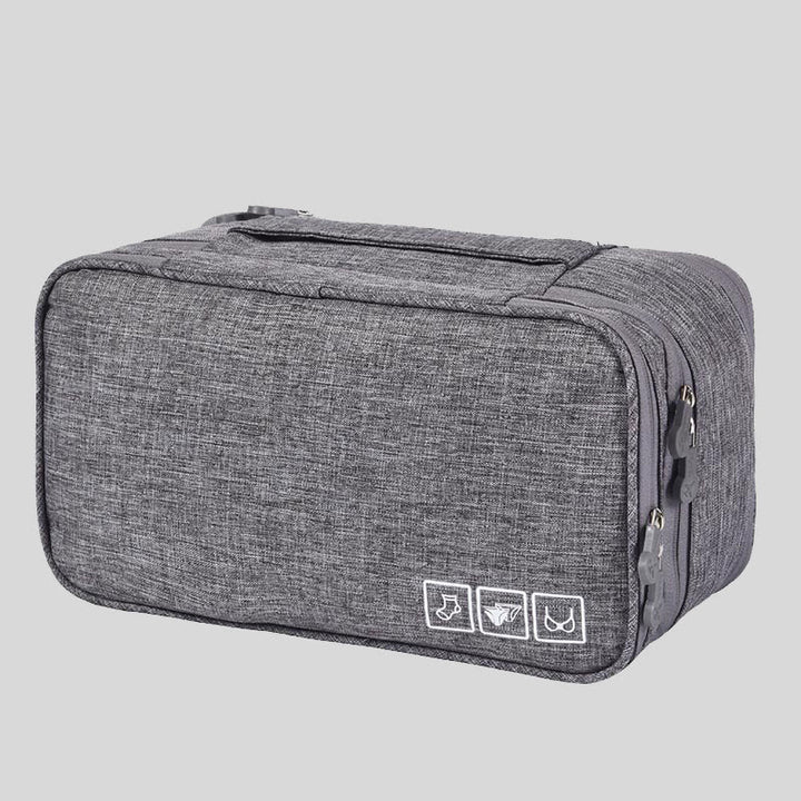 Storage Bag For Travel Oxford Protable Multi-Function Underwear Organizer