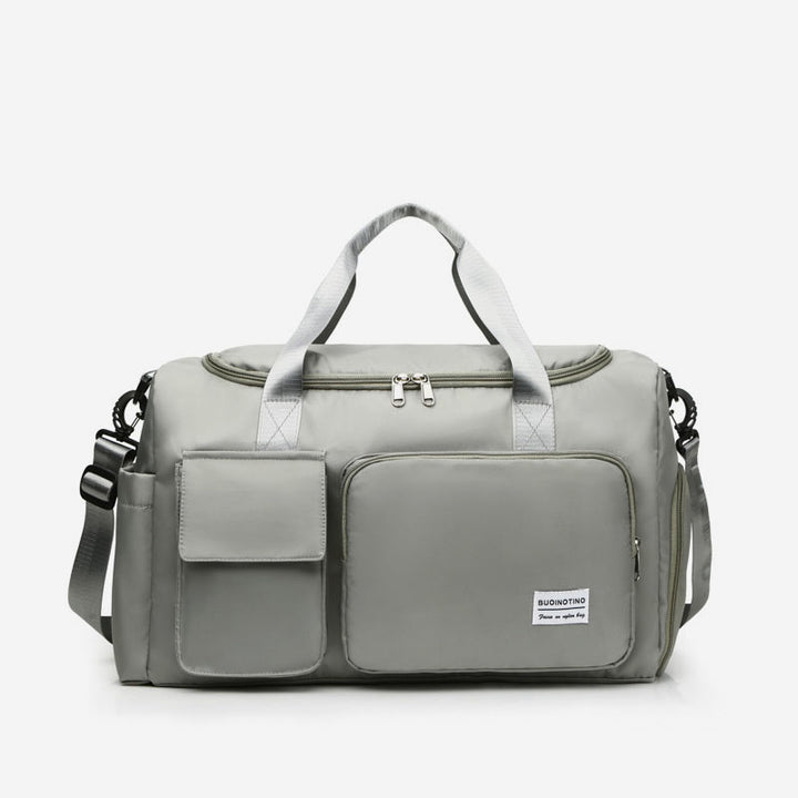 Large Capacity Waterproof Durable Sport Travel Duffel Bag With Shoes Compartment