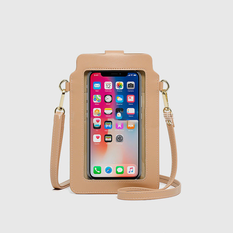 Elegant Crossbody Phone Bag With Touch Screen - image 8