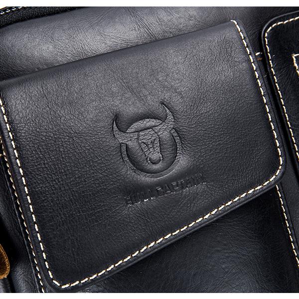 Genuine Leather Multifunctional Shoulder Bag