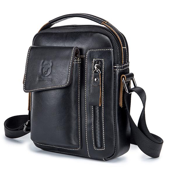 Genuine Leather Multifunctional Shoulder Bag