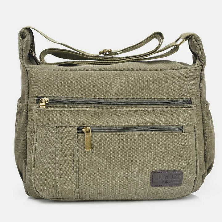 Large Capacity Canvas Casual Shoulder Crossbody Bag