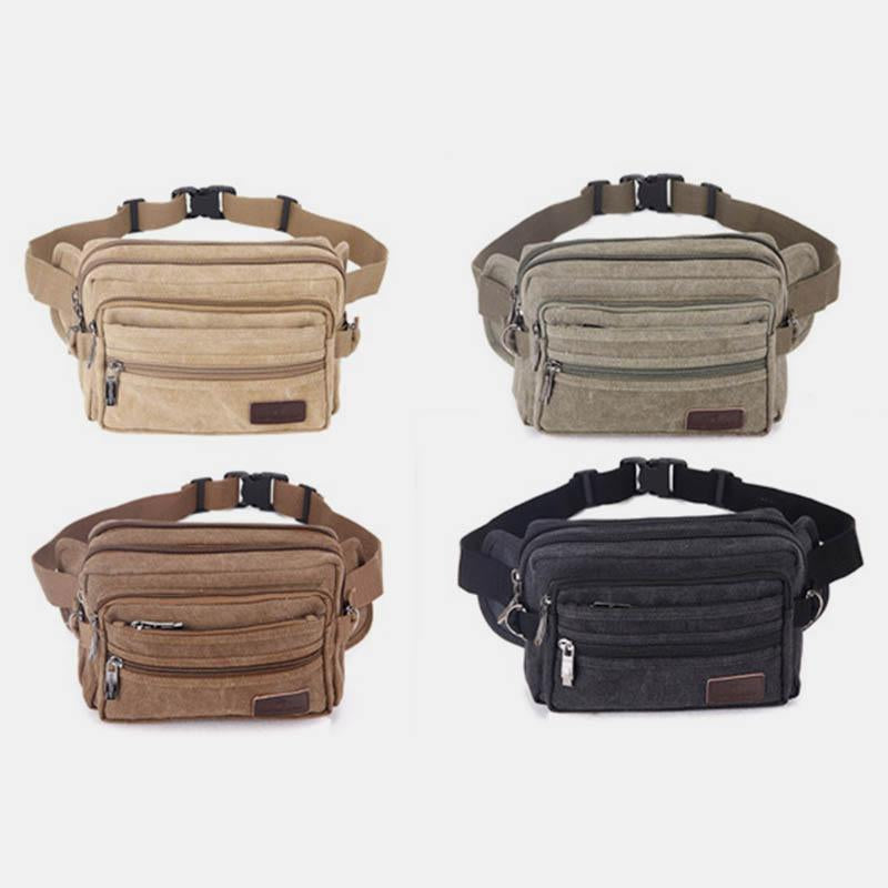 Large Capacity Multi-Pocket Sport Portable Waist Bag