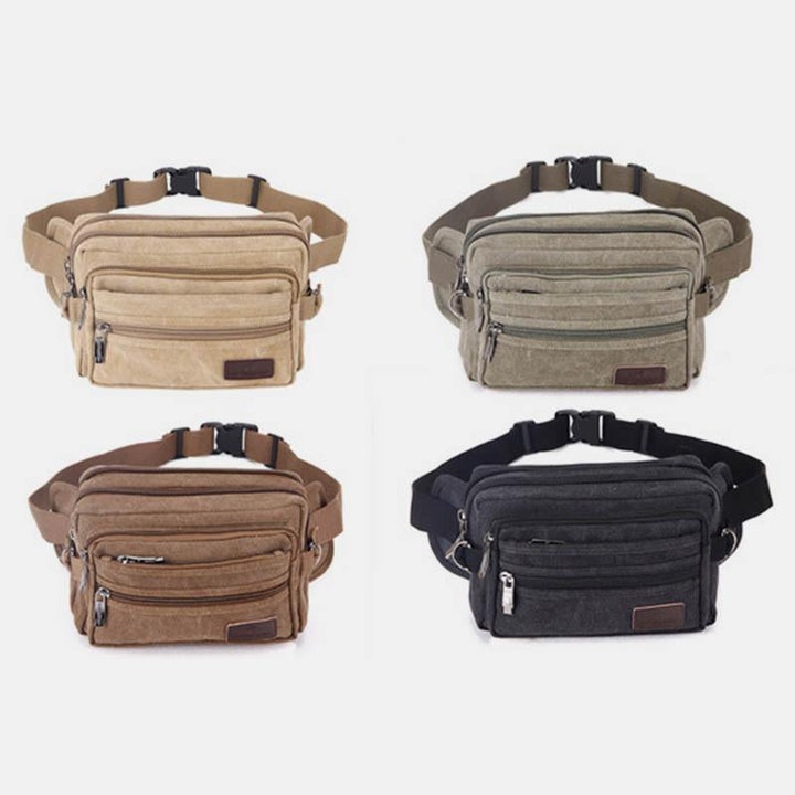 Large Capacity Multi-Pocket Sport Portable Waist Bag