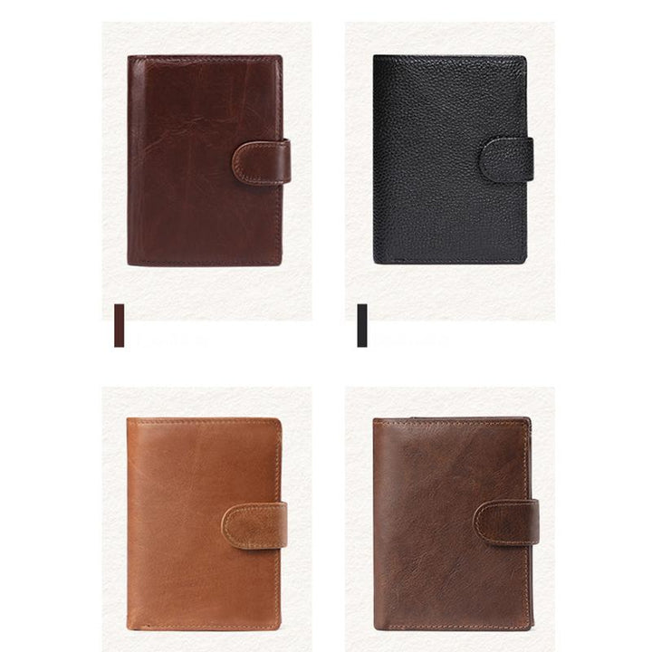 Large Capacity RFID Multi-Slot Vintage Wallet
